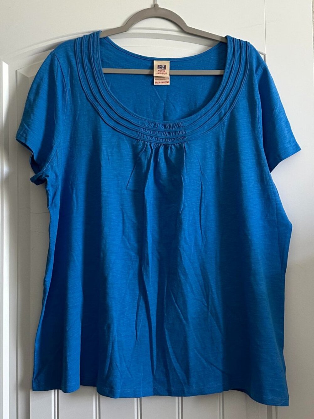 New Faded Glory Blue Top - 2X
